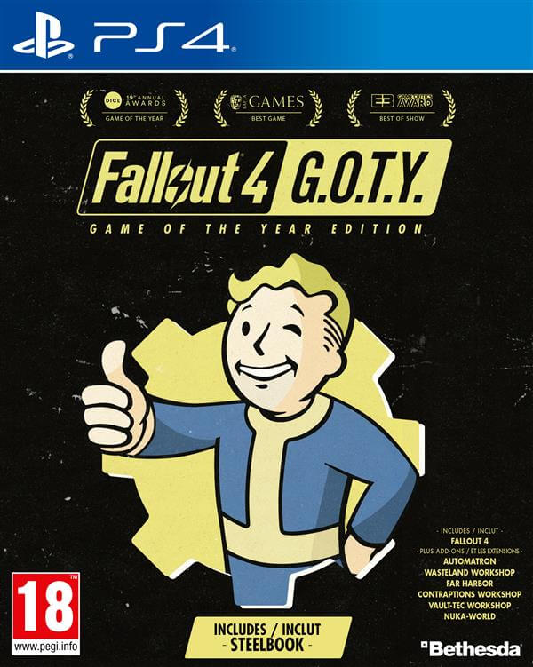 Fallout 4 Goty Fallout 25th Anniversary Steelbook Edition Playstation - PS4