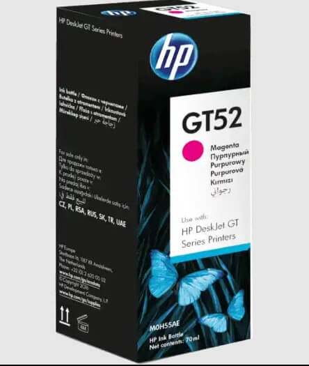 מילוי דיו מקורי GT52  HP