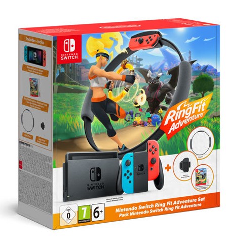 קונסולה Red & Blue Version 1.1 Ring Fit Adventure Nintendo Switch