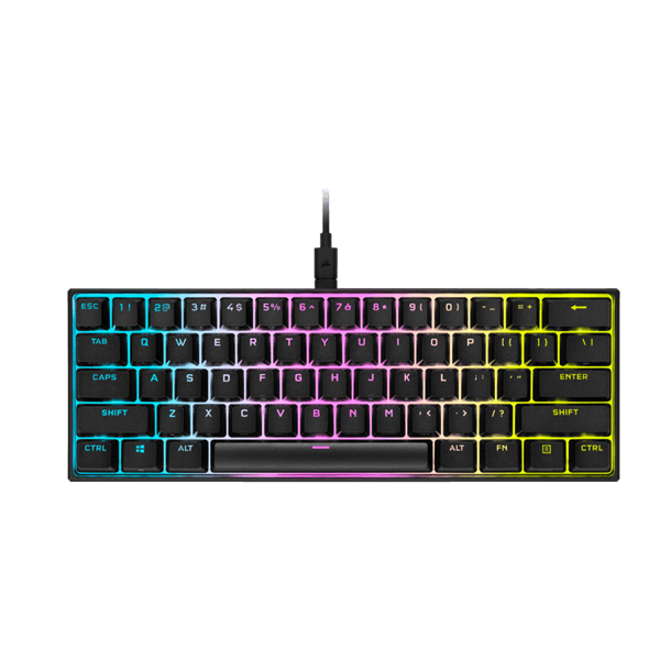 מקלדת מכאנית K65 RGB Mini Corsair