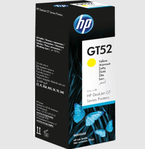 מילוי דיו מקורי GT52  HP