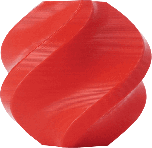 חומר הדפסה למדפסת תלת מימד 2 יחידות PLA בצבע אדום - ללא סליל (SPOOL FREE) Bambu Lab