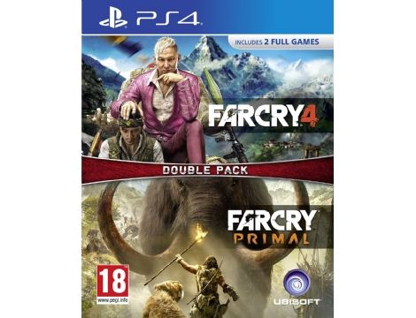 Far Cry 4 + Fry Cry Primal Playstation - PS4