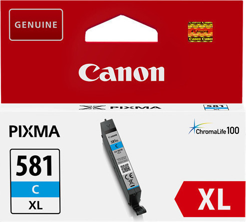 ראש דיו  CLI-581C XL Canon 