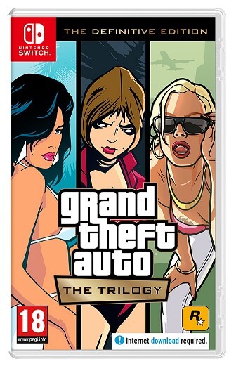 Grand Theft Auto: The Trilogy The Definitive Edition Nintendo Switch