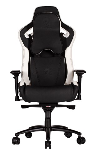כיסא גיימרים   GT GAMING CHAIR - Black & White Dragon