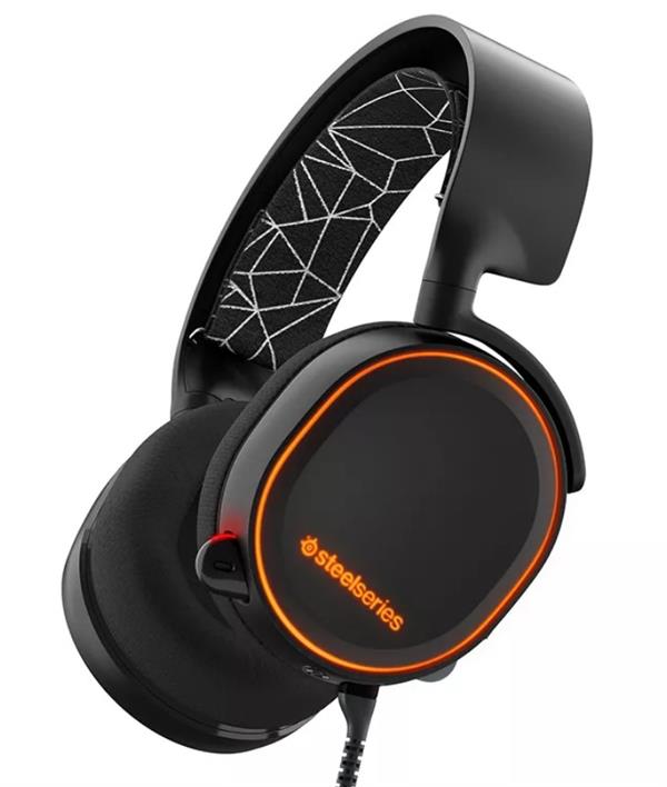 אוזניות גיימרים RGB & DTS 7.1 Surround USB Arctis 5 SteelSeries