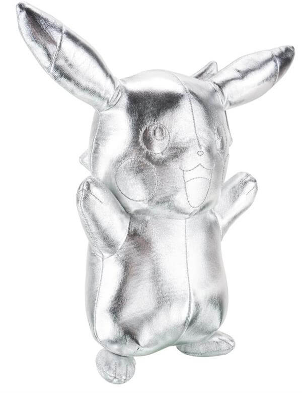 Plush Silver  "Pikachu 12 Jazwares