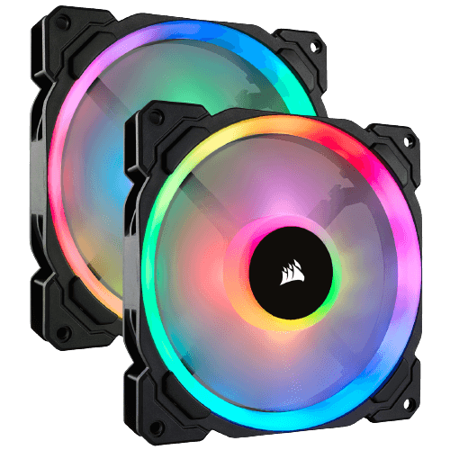 ערכת אוורור למארז LL140 RGB Led PWM Corsair