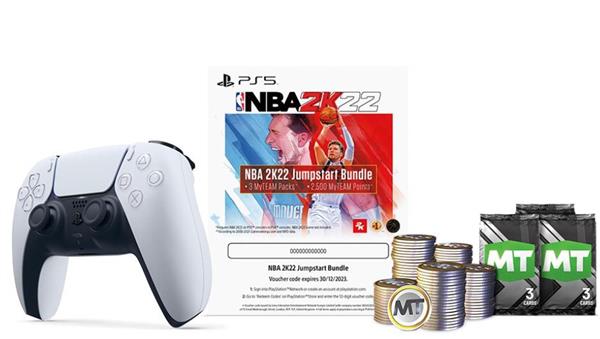 בקר מקורי אלחוטי לבן Dualsense+ NBA2K22 Points Playstation - PS5