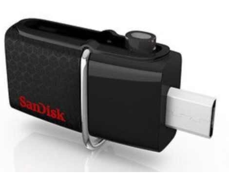 זכרון נייד  Ultra Dual 16GB Sandisk