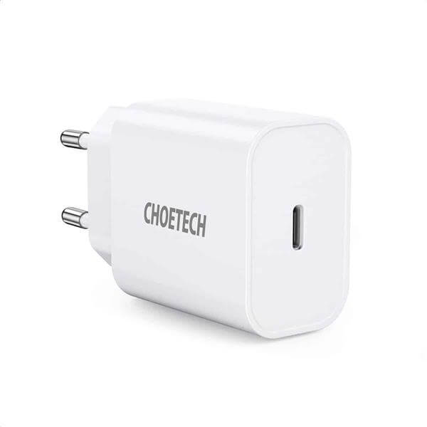 מטען בית מהיר 20w PD CHOETECH 