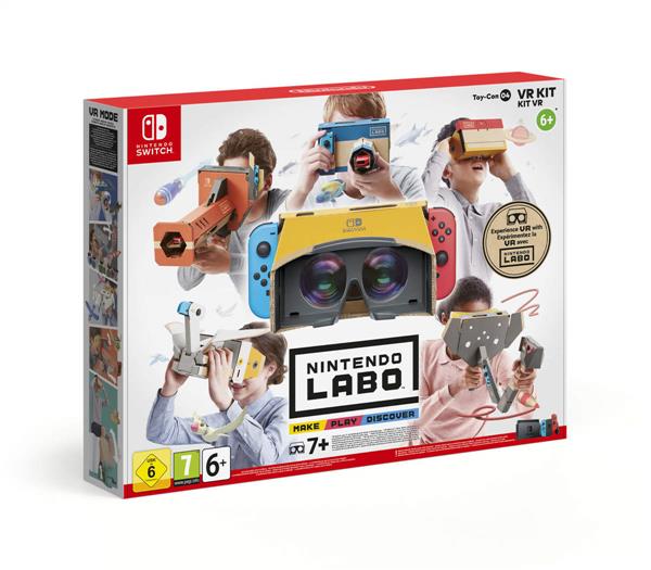 ערכת 6 פרוייקטים LABO: VR Nintendo Switch