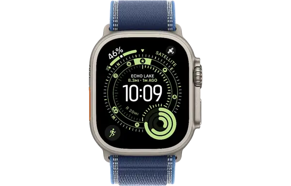 שעון חכם 49mm Watch Ultra 3 GPS+Cell Natural Titanium Blue/Bright Blue Loop thumbnail