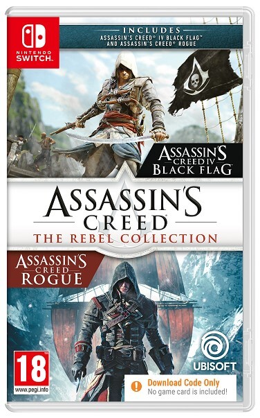 Assassin's Creed Rebel Collection  Code in Box Nintendo Switch