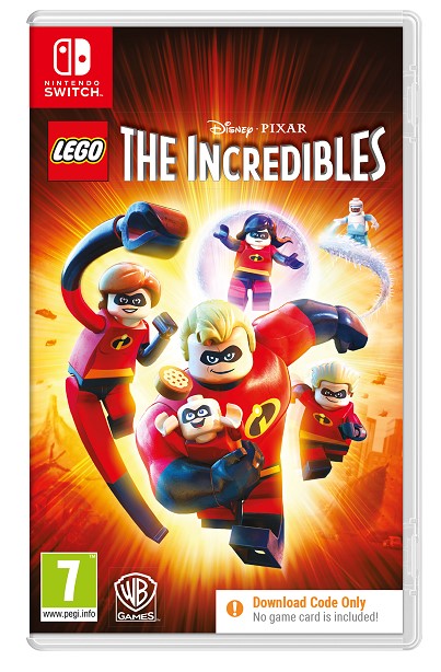 Lego Incredibles Code in Box Nintendo Switch