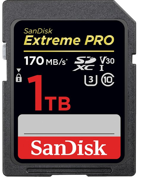 כרטיס זכרון Extreme SD 170/90MBS 128GB Sandisk