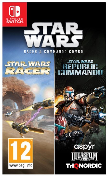 Star Wars Racer and Commando Combo Nintendo Switch