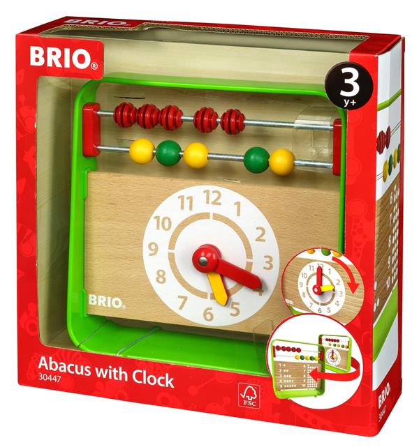 חשבוניה + שעון BRIO