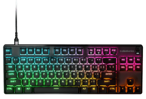 מקלדת גיימרים (אנגלית עברית) Apex 9 TKL Us SteelSeries