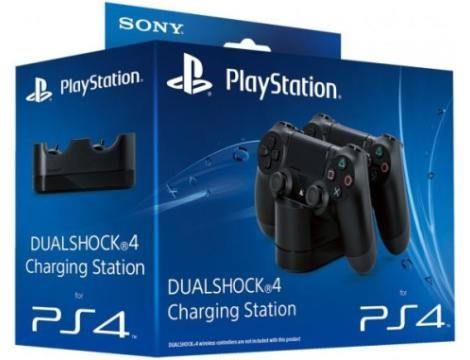 תחנת טעינה מקורית לשני בקרי  Playstation - PS4