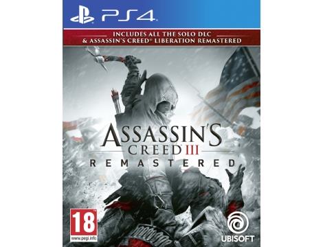 Assassin's Creed III +Liberation Hd Remaster Playstation - PS4