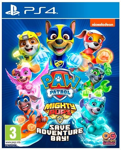 Paw Patrol ! Mighty Pups Save Adventure Bay Playstation - PS4