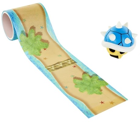 בובת נינטנדו מאריו קארט עם מסלול צב כחול Jakks Pacific