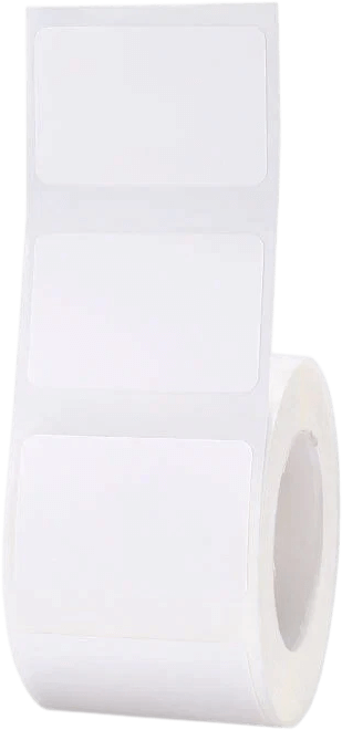 מדבקות לבנות 320 יחידות 30x20 מ"מ NIIMBOT