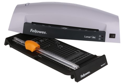 מכונת למינציה+ טרימר A5 Lunar A4 Laminator FELLOWES
