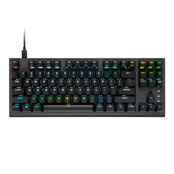 מקלדת מכאנית - אופטית K60 PRO TKL RGB Corsair