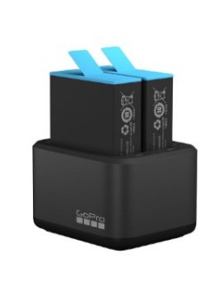 מטען כפול לסוללות Hero 9 + סוללה GoPro