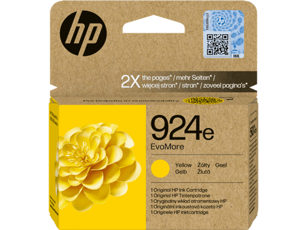 ראש דיו 924e ציאן HP
