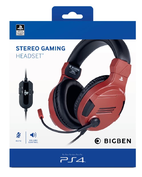 אוזניות Red V3 for PS4 Big Ben