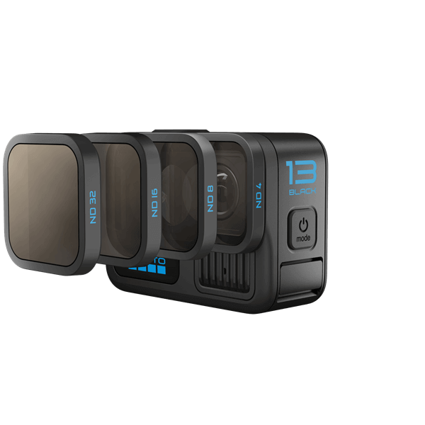 ערכת 4 עדשות מסנני ND למצלמת HERO13 Black GoPro