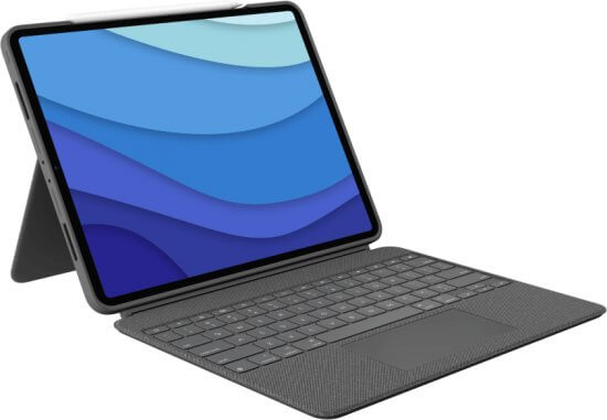 כיסוי + מקלדת "Touch for iPad Pro 12.9 Logitech