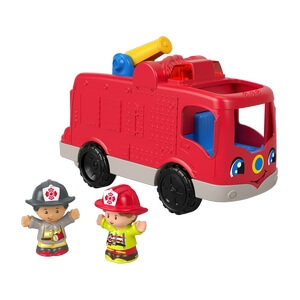 פישר פרייס ליטל כבאית + 2 דמויות MATTEL