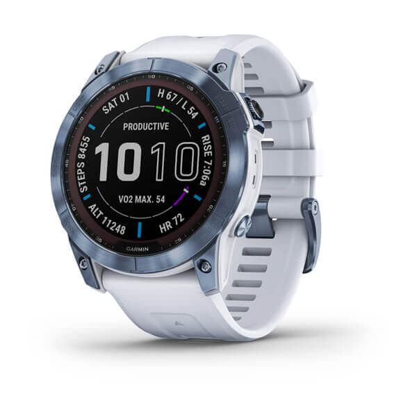 שעון חכם סולארי + זכוכית ספיר Fenix 7x Garmin