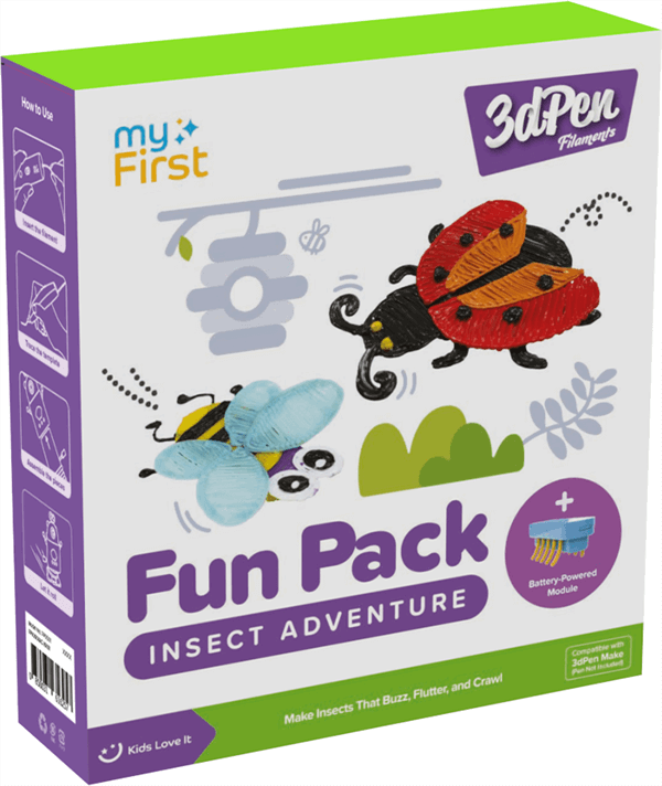 פילמנט לעט תלת מימד Insect Adventure myFirst