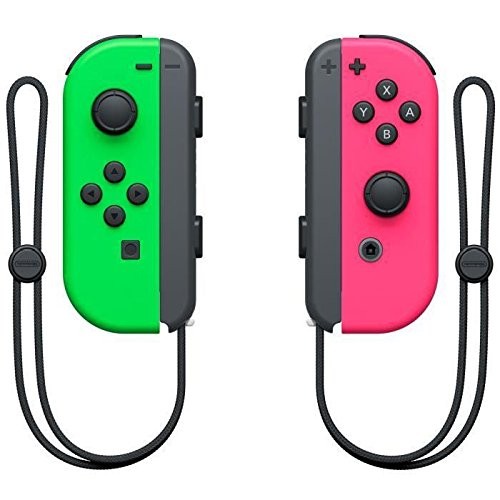 זוג בקרי שליטה ירוק/ורוד Joy-Con Nintendo Switch