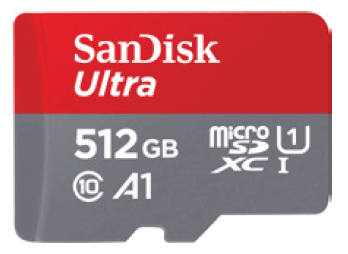 כרטיס זכרון 512TB Ultra microSDXC 150MB/s Sandisk