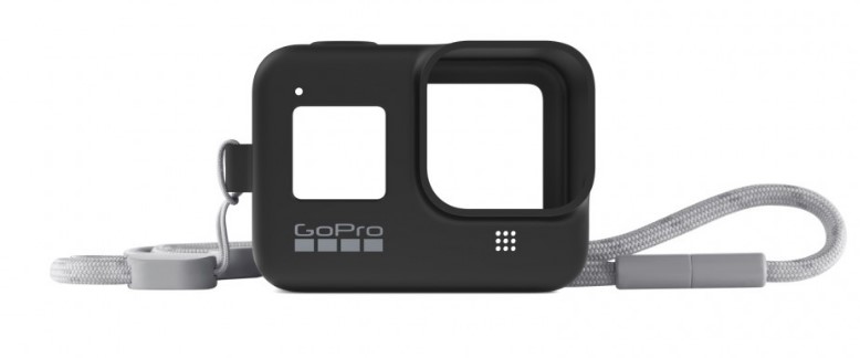 כיסוי סיליקון ורצועה Sleeve & Lanyard One Size Hero 8  GoPro