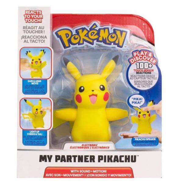 Deluxe Feature Figure My Partner  Pikachu Jazwares