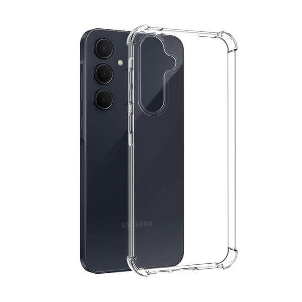 כיסוי סיליקון שקוף ל-Galaxy A55 5G Samsung