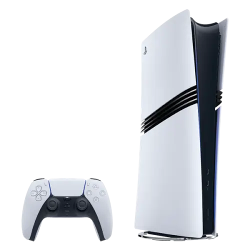 קונסולה לבנה Playstation 5 Pro 2TB Digital+ קוד הורדה FC 26 thumbnail