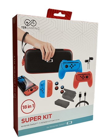 ערכת אביזרים 18 ב-1 עבור Nintendo Switch Nintendo