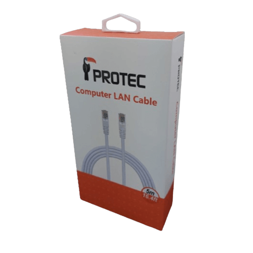 כבל רשת 5 מטר CAT6E PROTEC