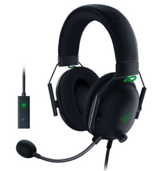 אוזניות וכרטיס קול BlackShark V2 Razer