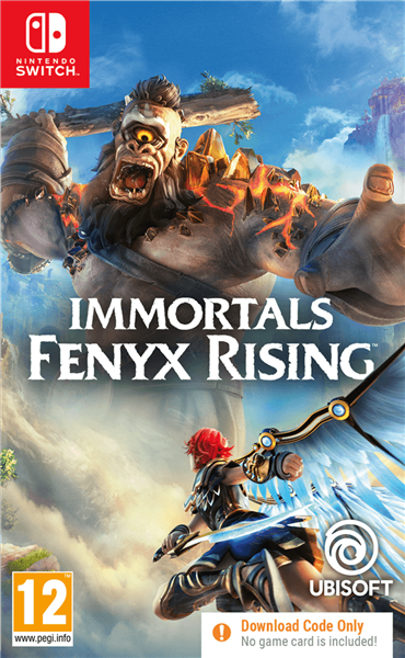 Immortals Fenyx Rising Code in Box Nintendo Switch