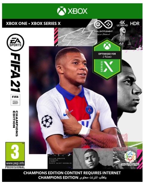 FIFA 21 Champions Edition English/Arabic Xbox One